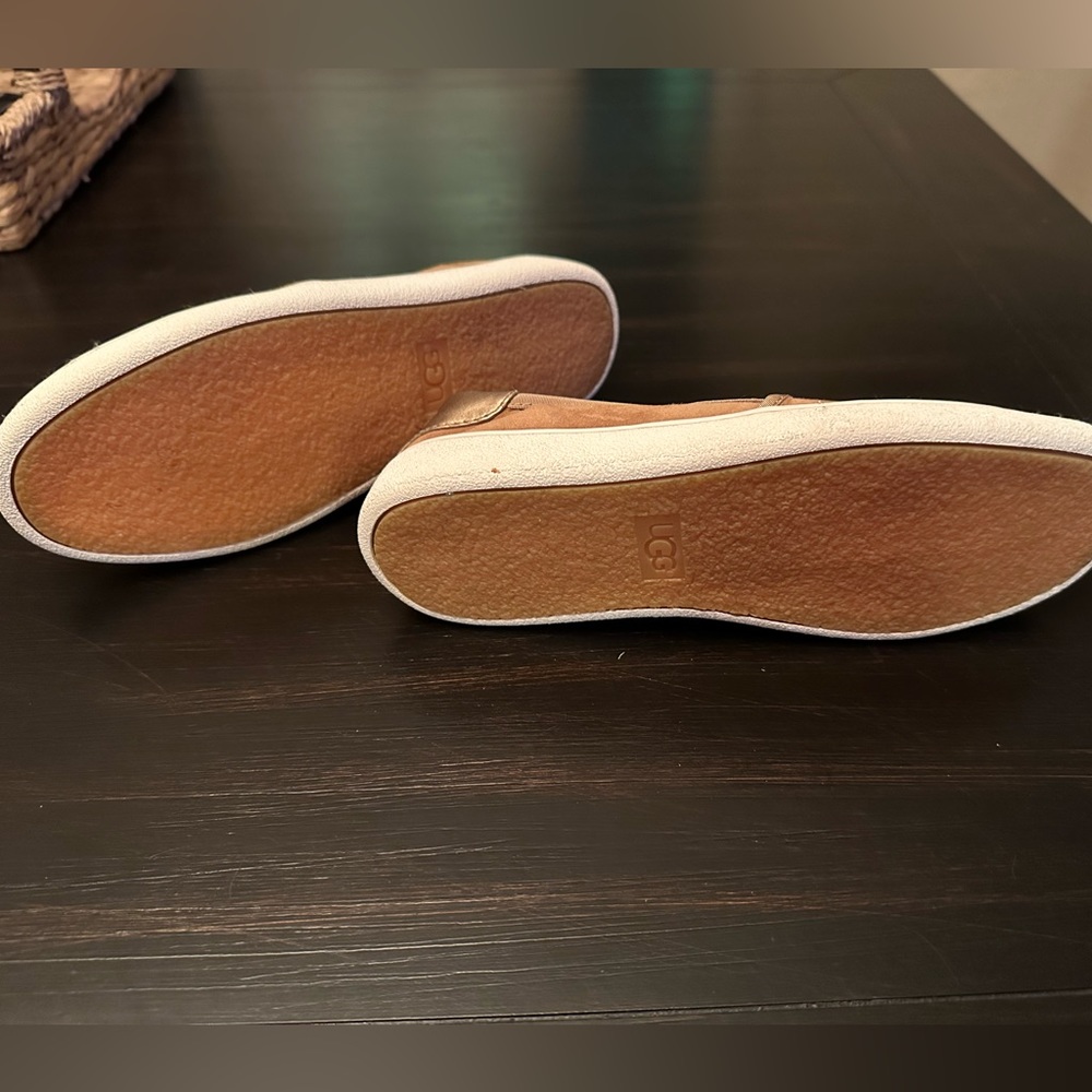 UGG Suede Slip On Shoes - Picture 4 of 7